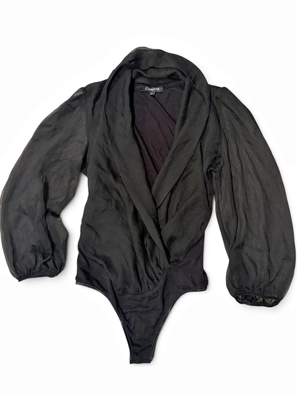 Black Long Sleeve Bodysuit Like New